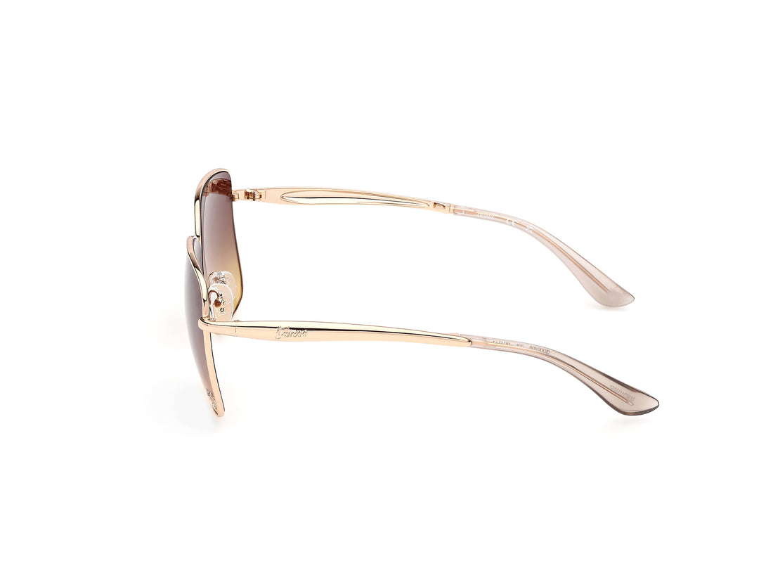 Óculos de sol guess gu00308 33f dorado square femenino tamanho 60mm - Vista de detalhe