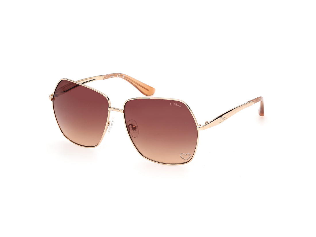 Óculos de sol guess gu00309 33t dorado butterfly femenino tamanho 60mm - Vista principal