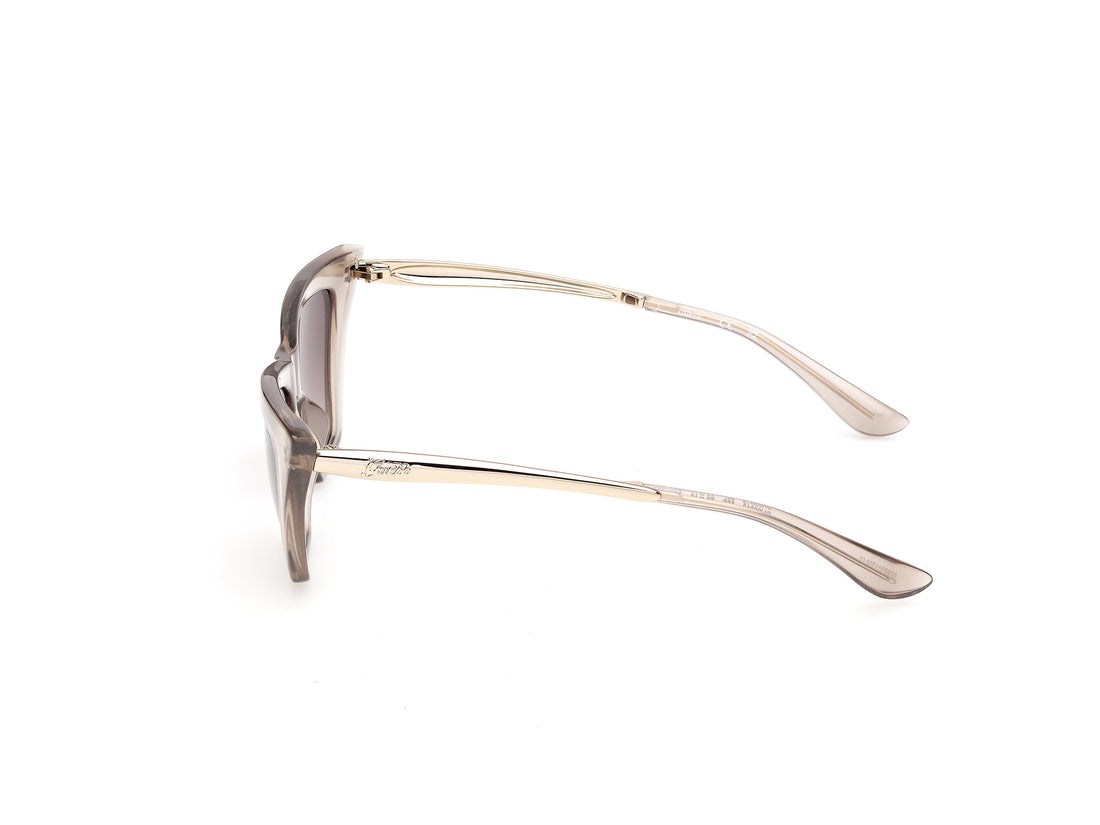 Óculos de sol guess gu00310 59f beige cat eye femenino tamanho 53mm - Vista de detalhe