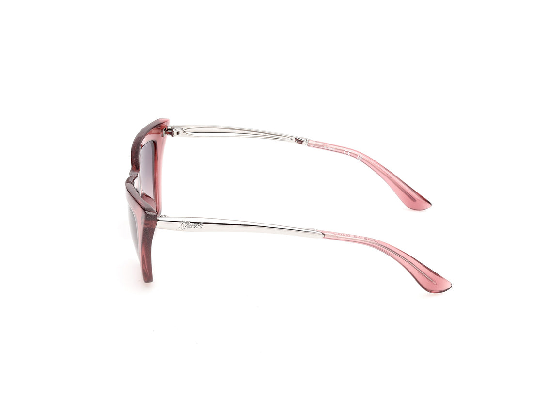 Óculos de sol guess gu00310 72b rosa cat eye femenino tamanho 53mm - Vista de detalhe