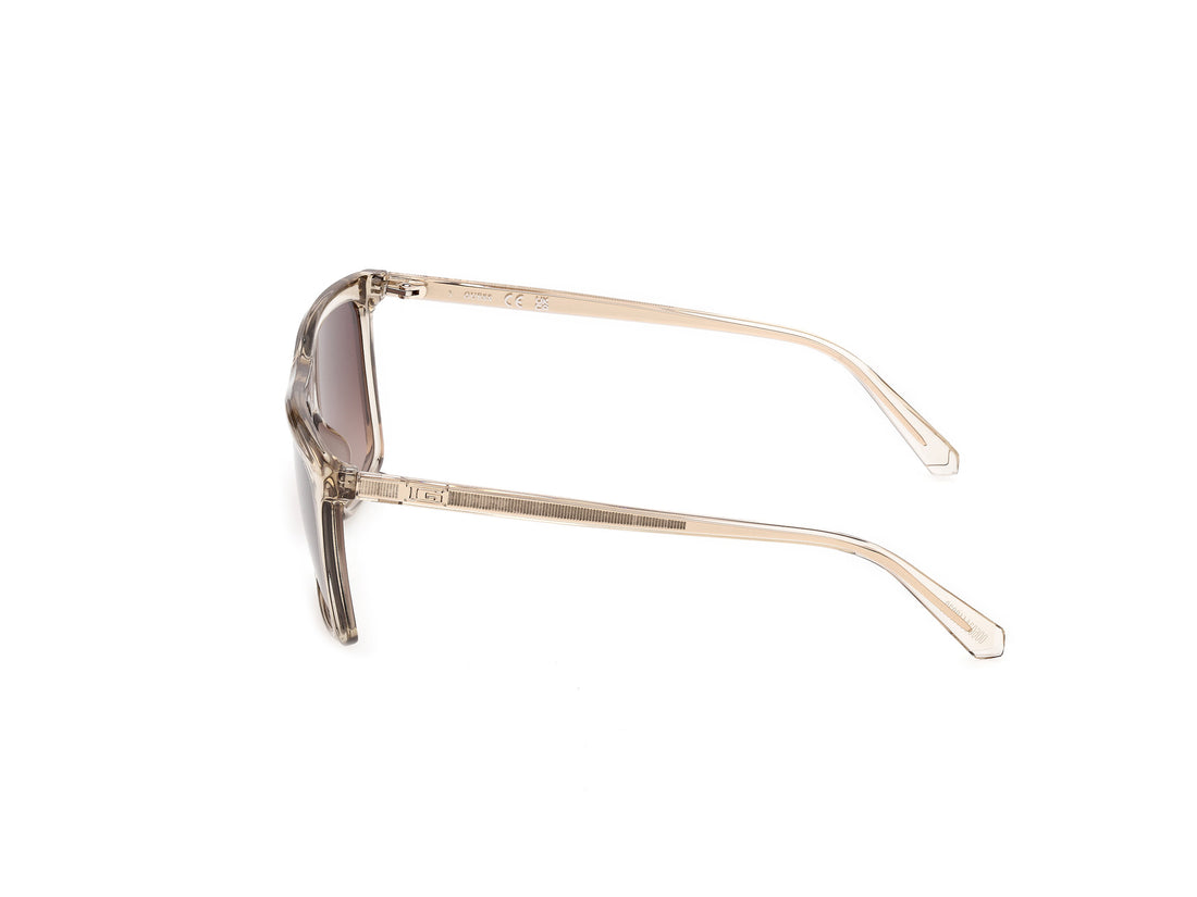Óculos de sol guess gu00313 45f marron square masculino tamanho 55mm - Vista de detalhe