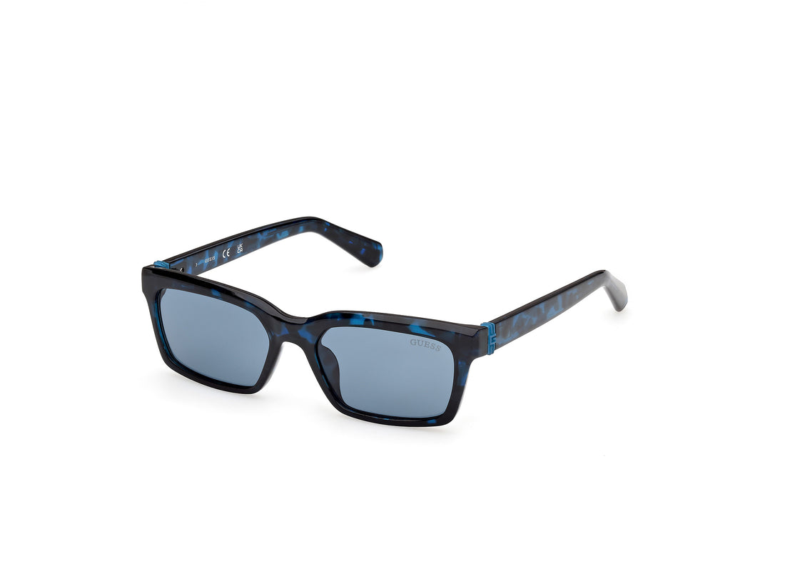 Óculos de sol guess gu00314 92v azul rectangular masculino tamanho 48mm - Vista principal