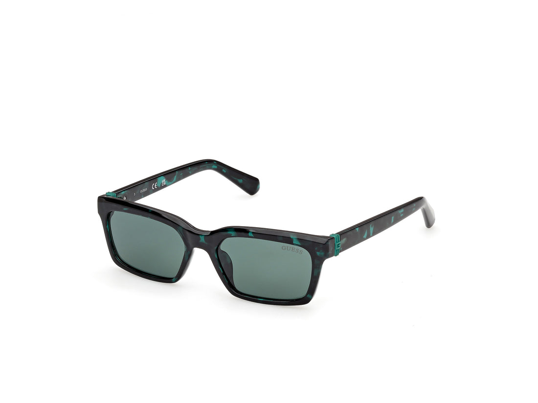 Óculos de sol guess gu00314 98n verde rectangular masculino tamanho 48mm - Vista principal