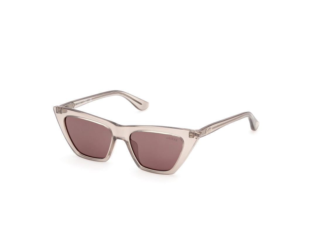 Óculos de sol guess gu00315 59e beige cat eye femenino tamanho 46mm - Vista principal