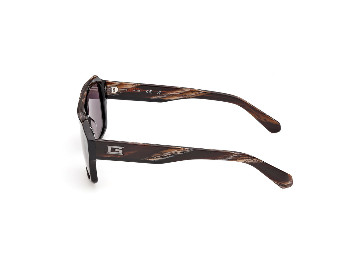 Sonnenbrillen guess gu00367 01a negro square masculino größe 56mm - Detailansicht