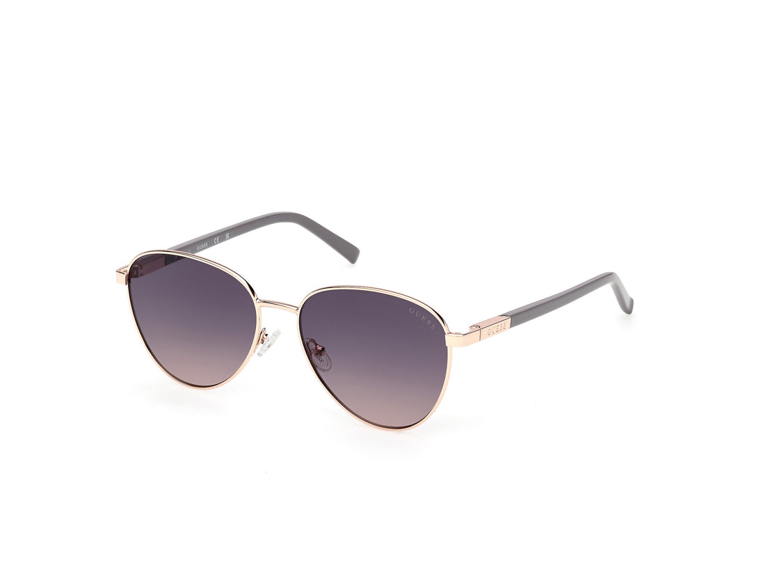 Solglasögon guess gu3041 28b round unisex storlek 53mm - Huvudvy