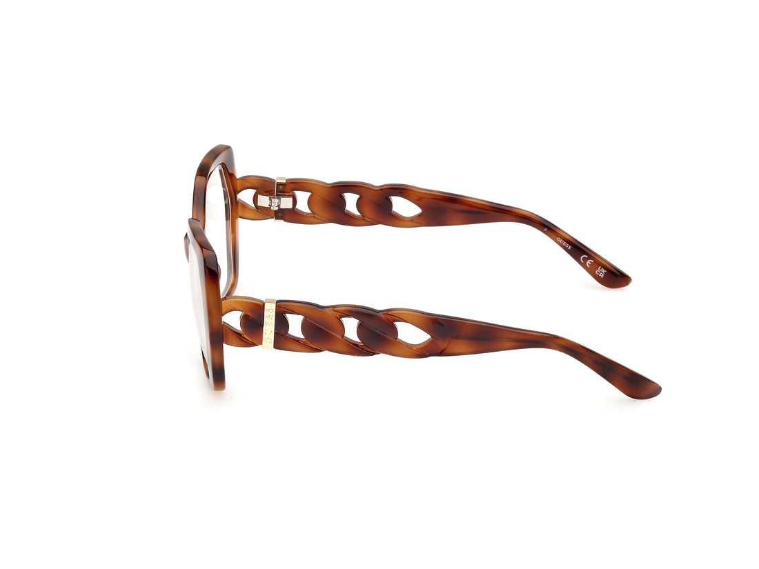 Occhiali da vista guess gu50116 053 havana femenino taglia 53mm - Vista dettagliata