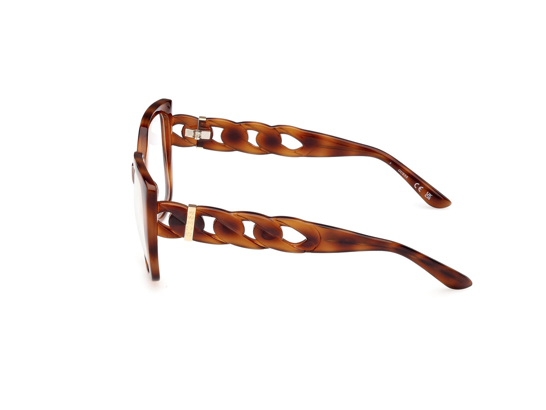 Occhiali da vista guess gu50118 053 havana femenino taglia 52mm - Vista dettagliata