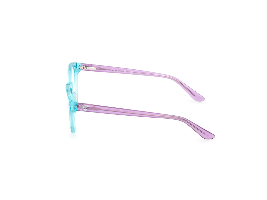 Occhiali da vista guess gu50139 087 azul cat eye infantil taglia 48mm - Vista dettagliata