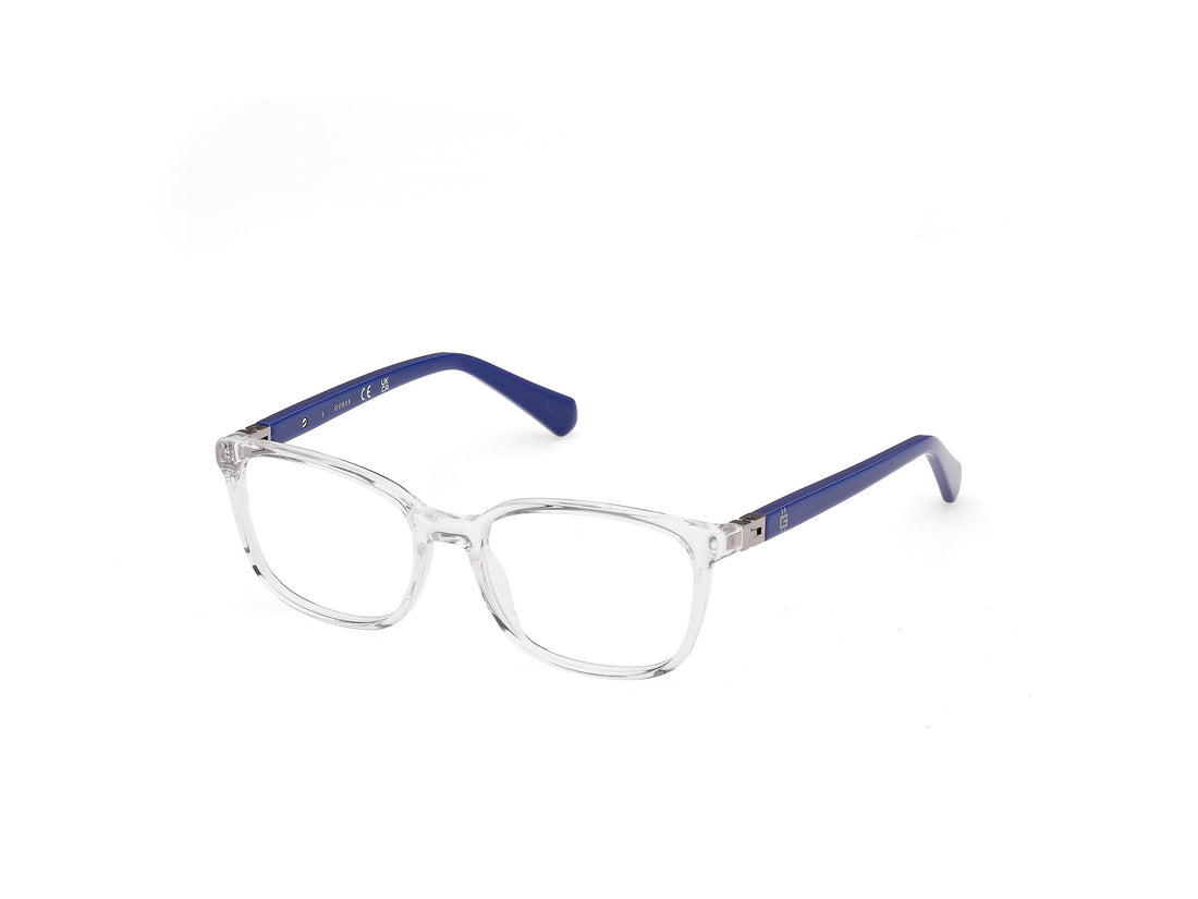 Óculos graduados guess gu50144 027 transparente rectangular masculino tamanho 47mm - Vista principal
