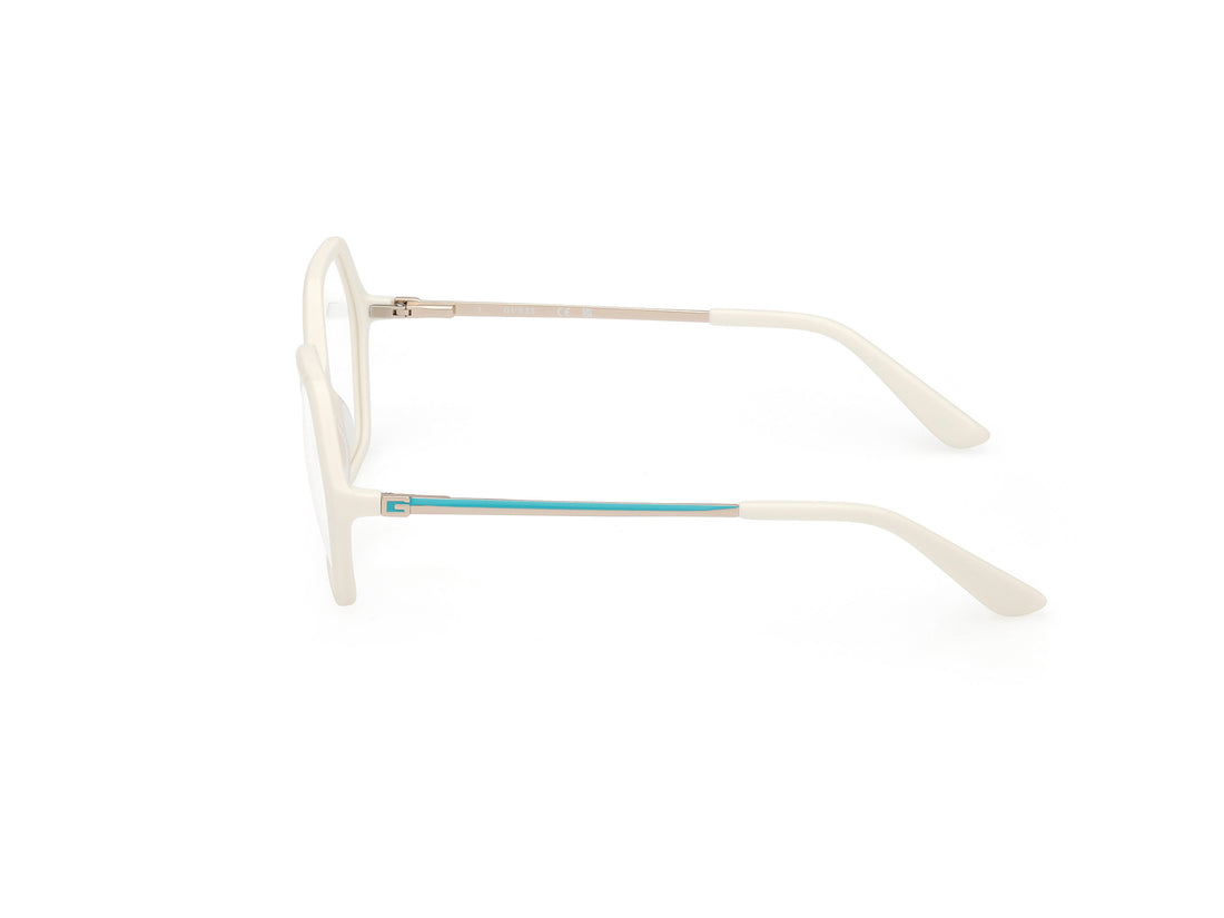 Occhiali da vista indovina gu50149 021 bianco geometric femmina taglia 54mm - Vista dettagliata