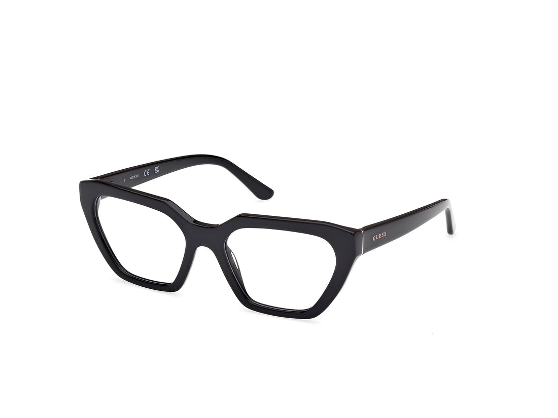 Óculos graduados guess gu50176 001 geometric femenino tamanho 54mm - Vista principal