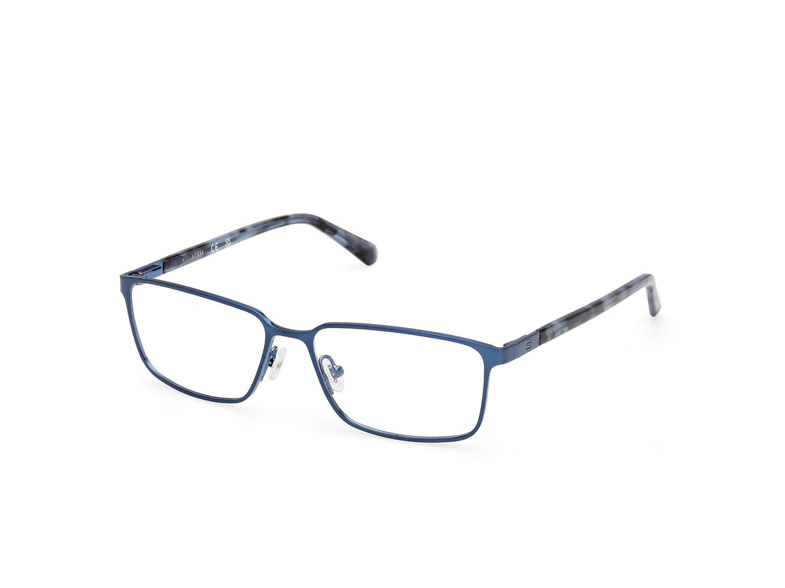 Occhiali da vista guess gu50244 091 azul rectangular masculino taglia 55mm - Vista principale