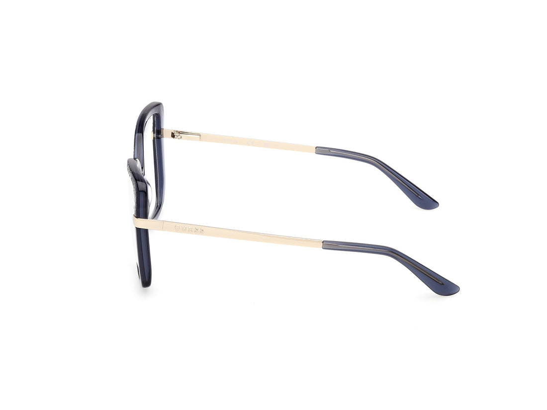 Occhiali da vista guess gu50245 090 azul butterfly femenino taglia 54mm - Vista dettagliata