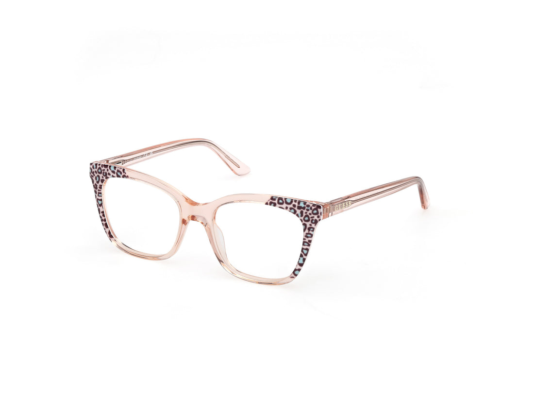 Brillen guess gu50268 059 beige square femenino größe 47mm - Hauptansicht