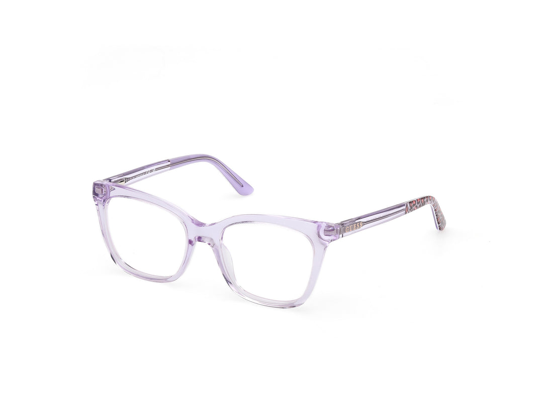 Brillen guess gu50268 081 morado square femenino größe 47mm - Hauptansicht
