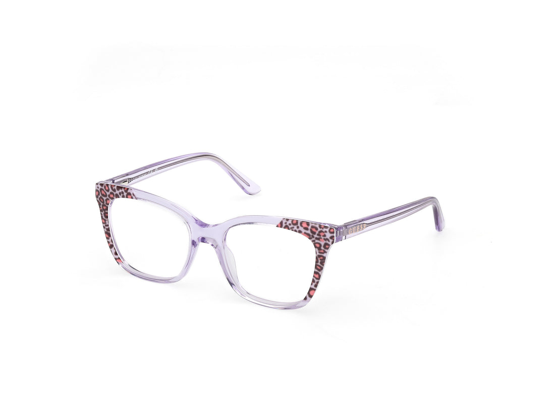 Brillen guess gu50268 083 morado square femenino größe 47mm - Hauptansicht
