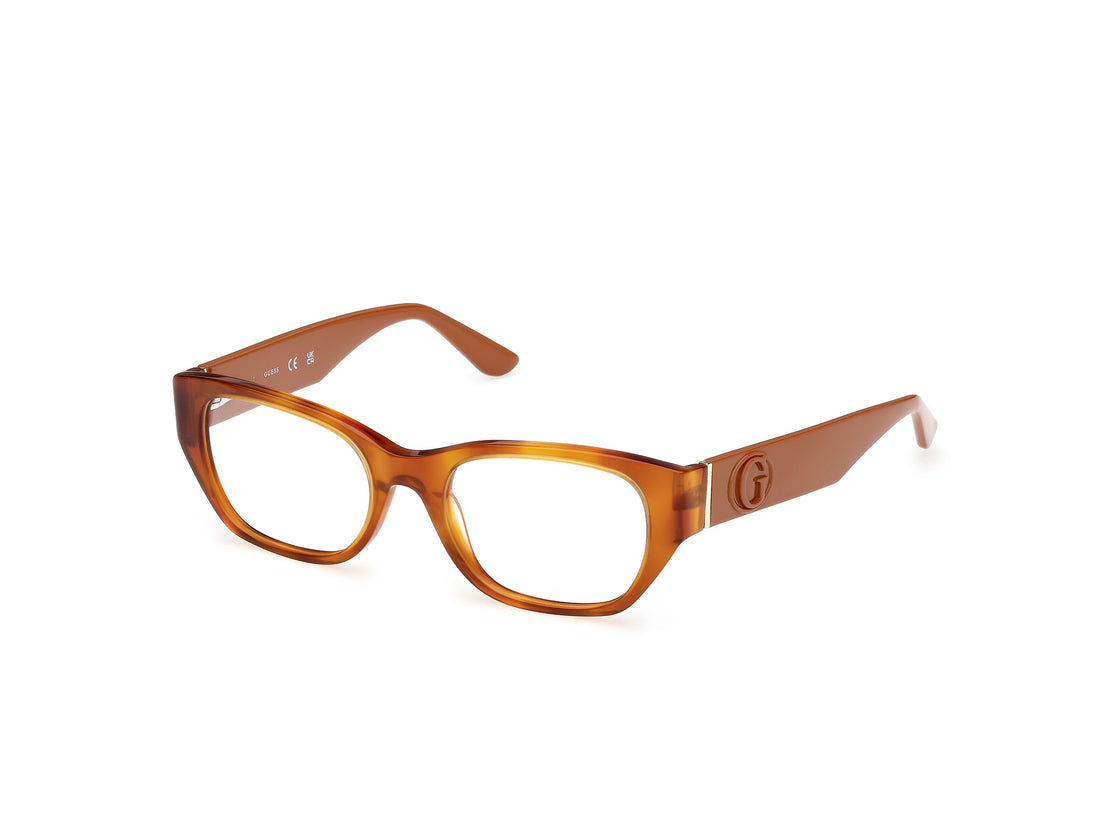 Brillen guess gu50304 053 havana rectangular femenino größe 50mm - Hauptansicht