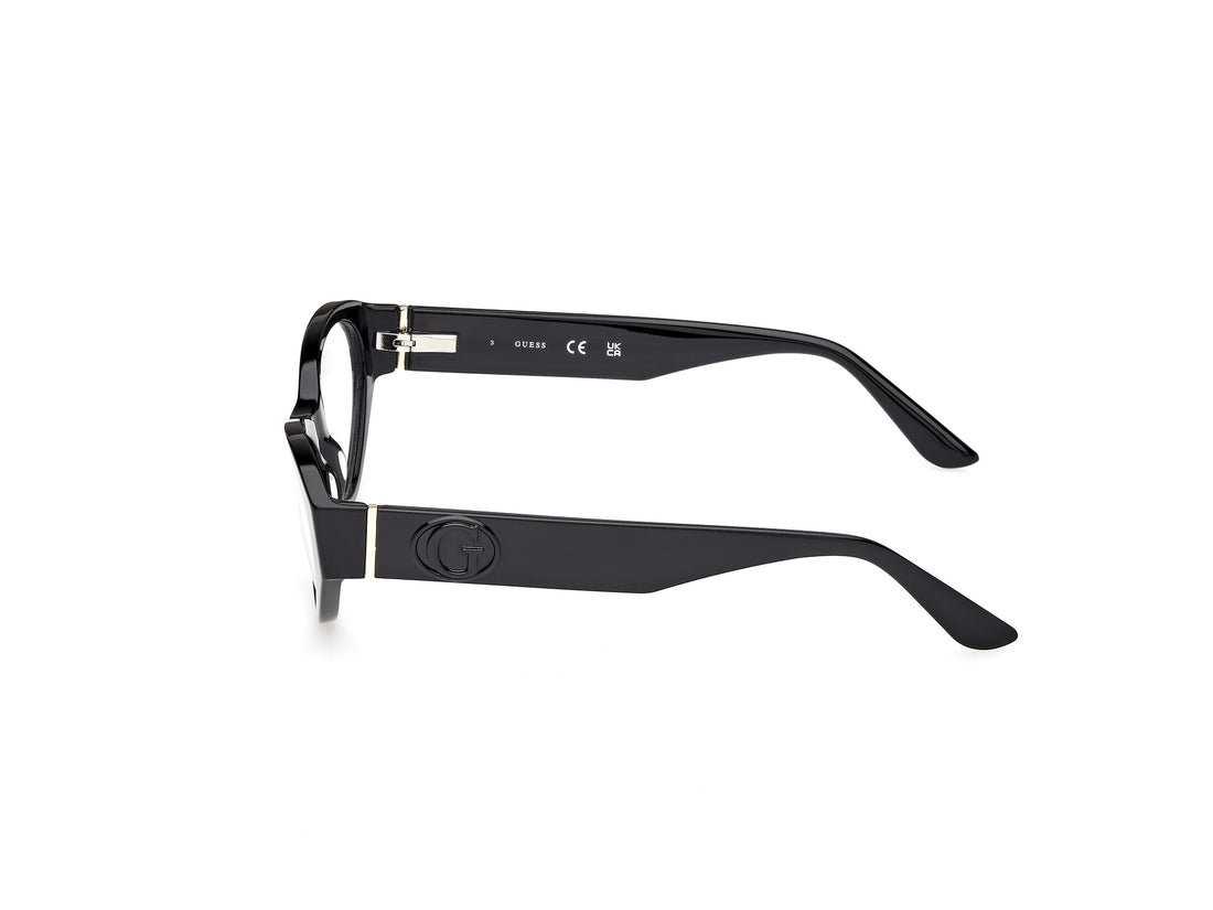Occhiali da vista guess gu50305 001 negro cat eye femenino taglia 52mm - Vista dettagliata