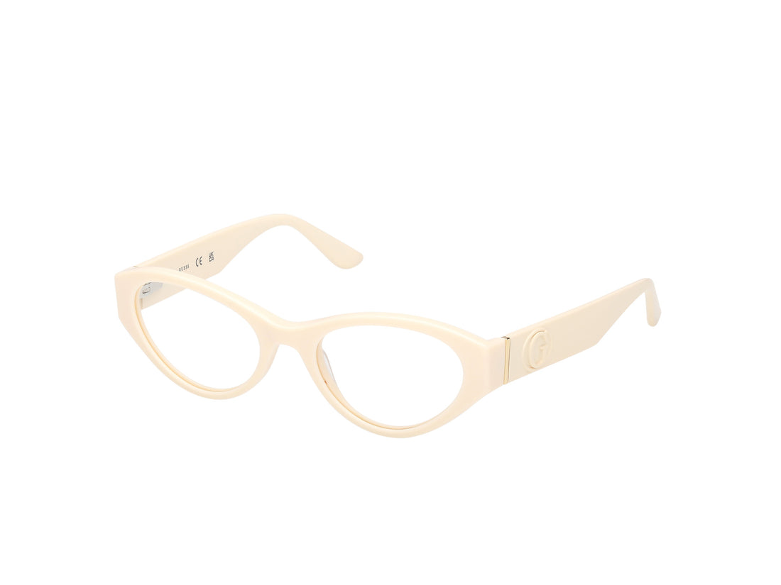 Brillen guess gu50305 025 beige cat eye femenino größe 52mm - Hauptansicht