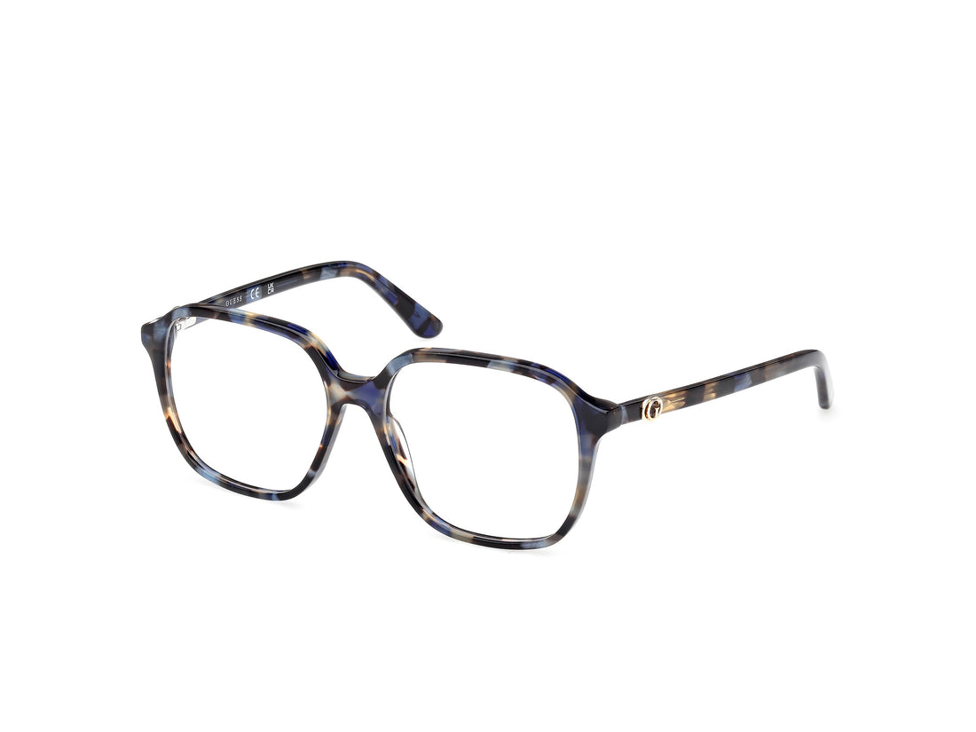 Brillen guess gu50309 092 azul square femenino größe 54mm - Hauptansicht