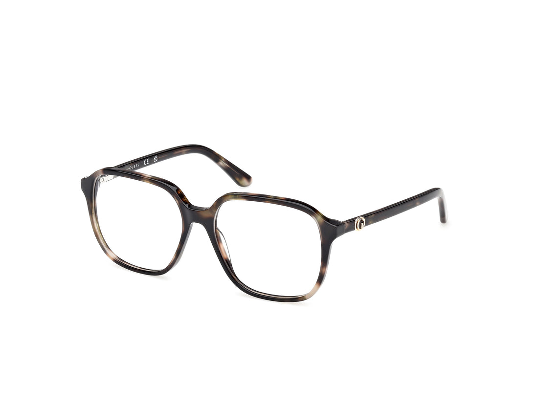 Brillen guess gu50309 098 verde square femenino größe 54mm - Hauptansicht