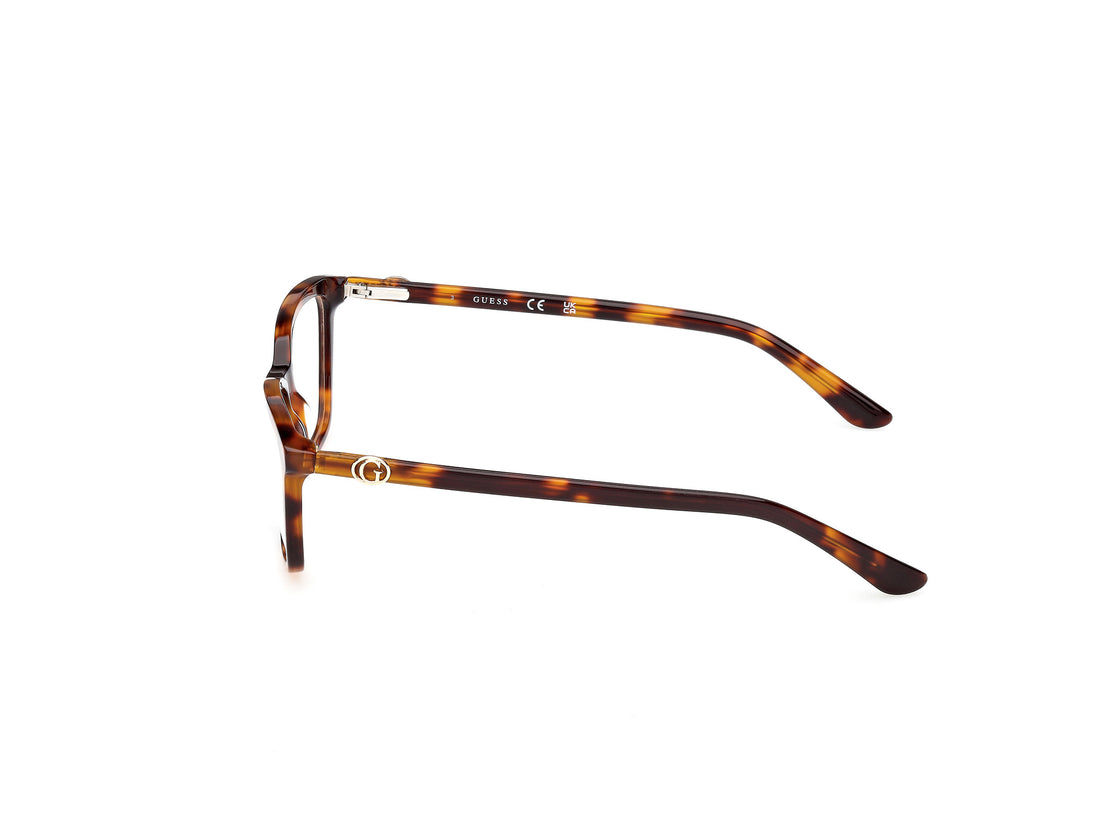 Brillen guess gu50310 056 havana rectangular femenino größe 52mm - Detailansicht