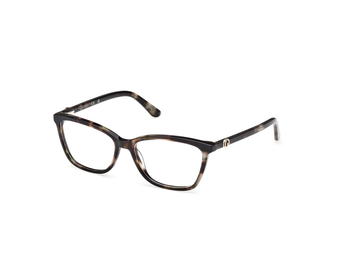 Brillen guess gu50310 098 verde rectangular femenino größe 50mm - Hauptansicht