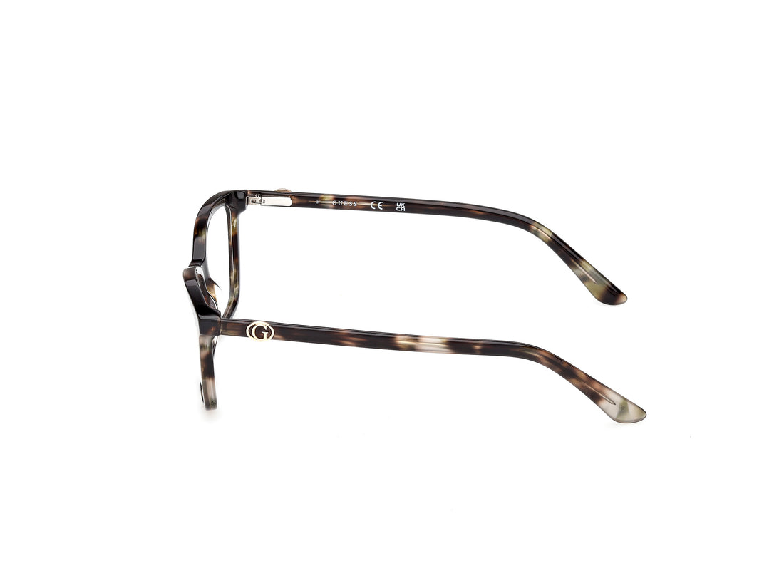 Brillen guess gu50310 098 verde rectangular femenino größe 52mm - Detailansicht