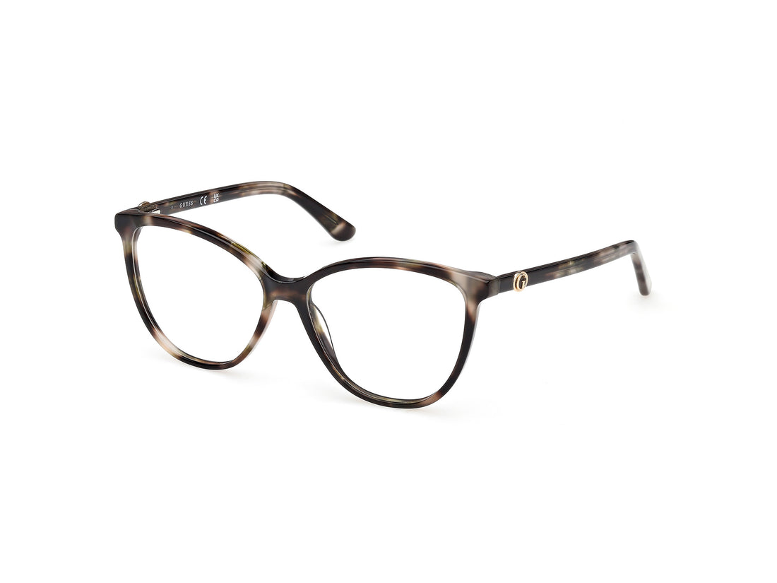 Brillen guess gu50311 098 verde cat eye femenino größe 53mm - Hauptansicht