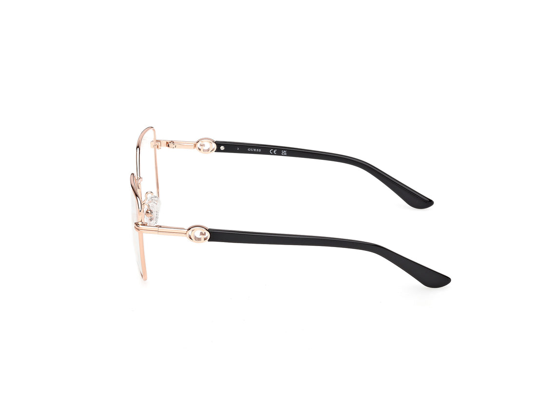 Occhiali da vista guess gu50313 028 dorado square femenino taglia 53mm - Vista dettagliata