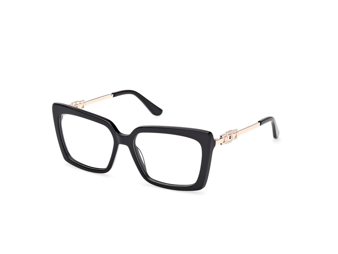 Brillen guess gu50318 001 negro rectangular femenino größe 54mm - Hauptansicht