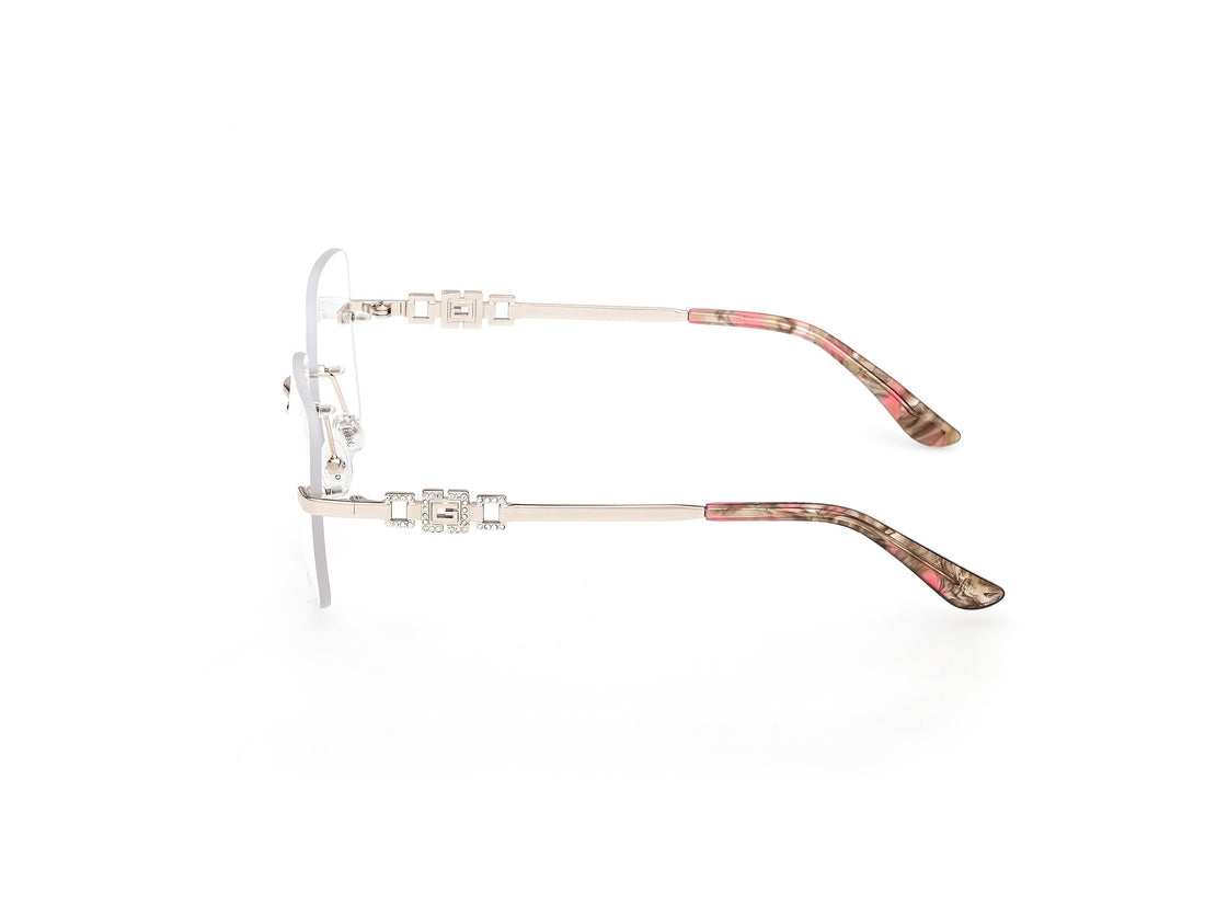 Prescription glasses guess gu50319 033 dorado square femenino size 56mm - Detailed view
