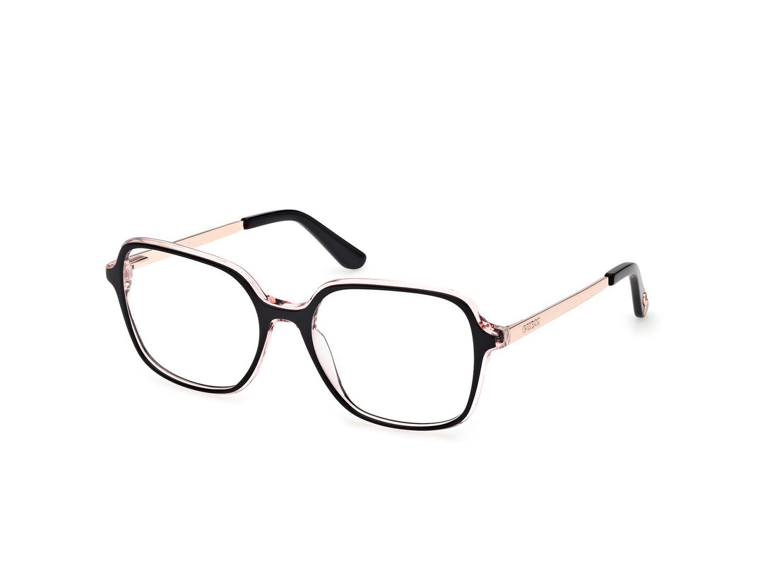 Brillen guess gu50320 001 negro square femenino größe 55mm - Hauptansicht