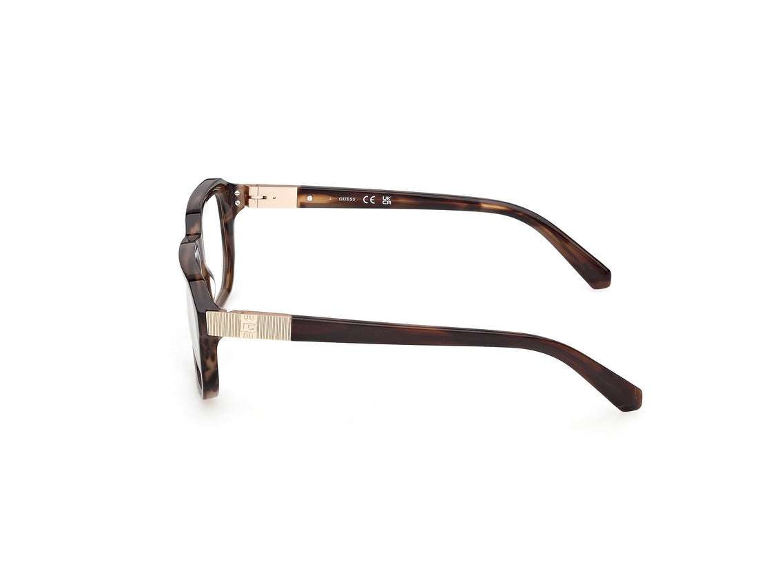 Brillen guess gu50332 050 marron rectangular masculino größe 52mm - Detailansicht