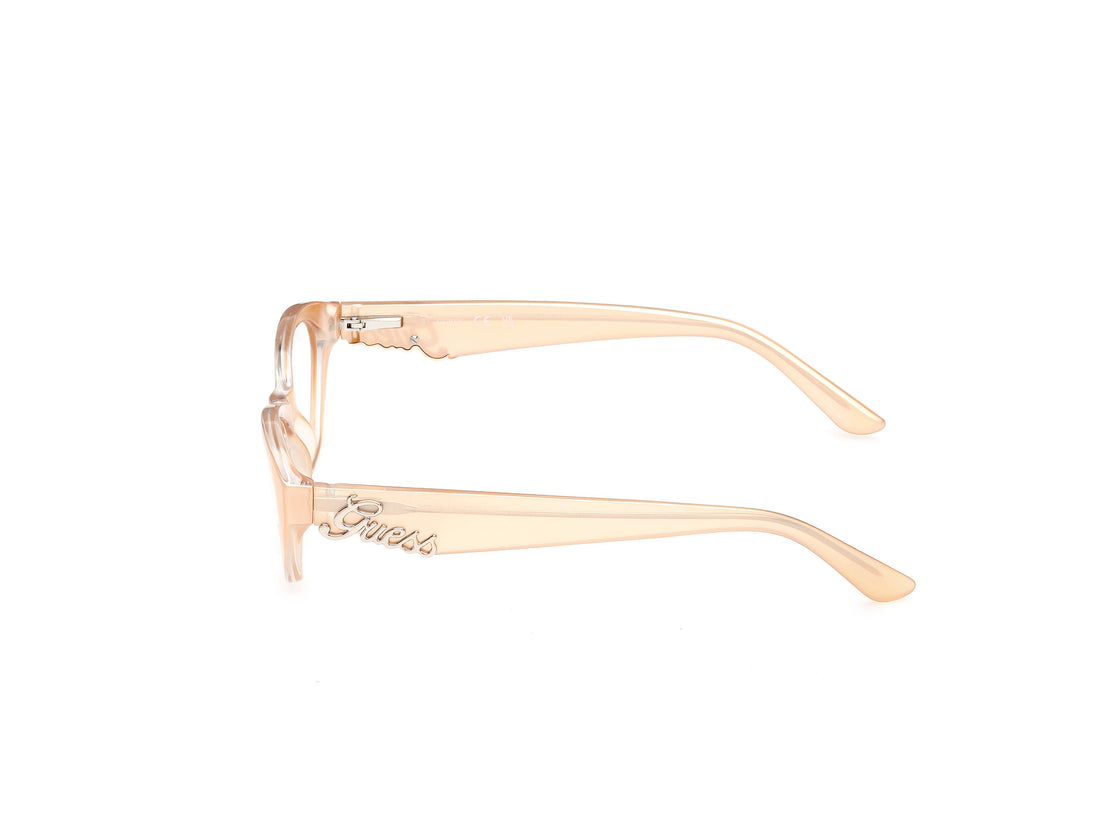 Brillen guess gu50389 044 naranja cat eye femenino größe 52mm - Detailansicht