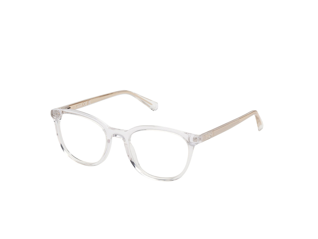 Brillen guess gu50390 026 transparente round masculino größe 50mm - Hauptansicht