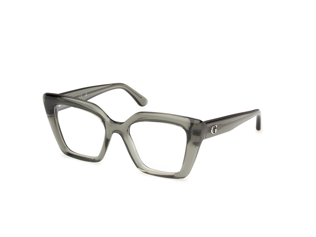 Lunettes de vue guess gu50436 093 verde square femenino taille 51mm - Vue principale