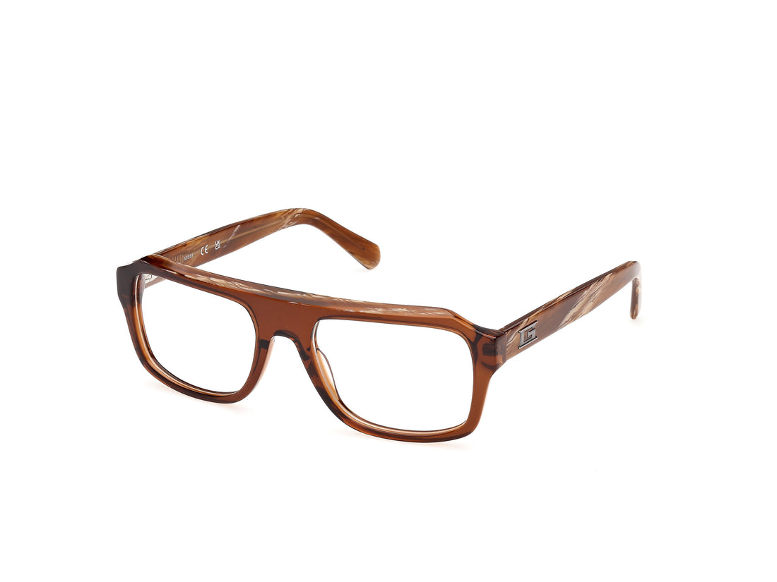 Brillen guess gu50451 048 marron rectangular masculino größe 54mm - Hauptansicht