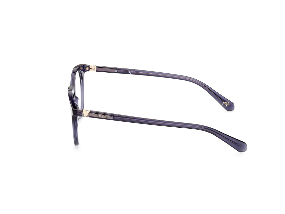 Óculos graduados guess gu5224 090 unisex tamanho 48mm - Vista de detalhe