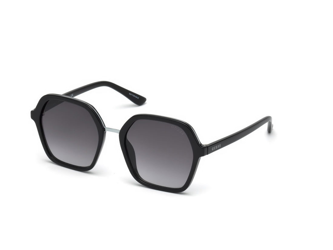 Solglasögon guess gu7557 01b geometric unisex storlek 54mm - Huvudvy