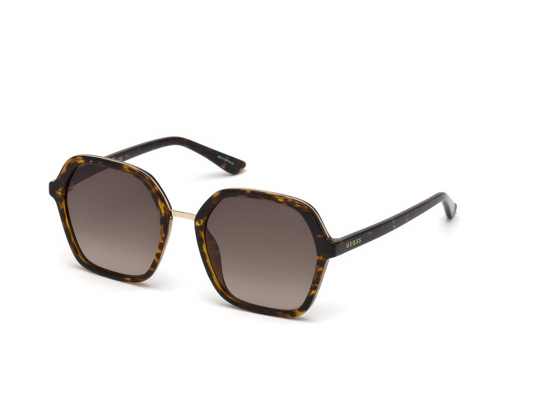 Solglasögon guess gu7557 52f geometric unisex storlek 54mm - Huvudvy