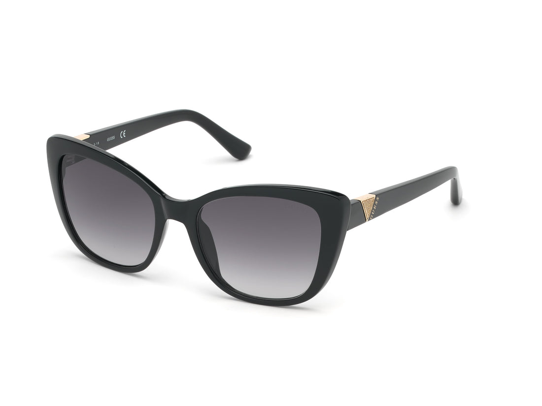 Solglasögon guess gu7600 01b cat eye femenino storlek 55mm - Huvudvy