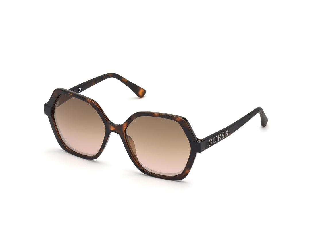 Solglasögon guess gu7698 52g geometric femenino storlek 57mm - Huvudvy