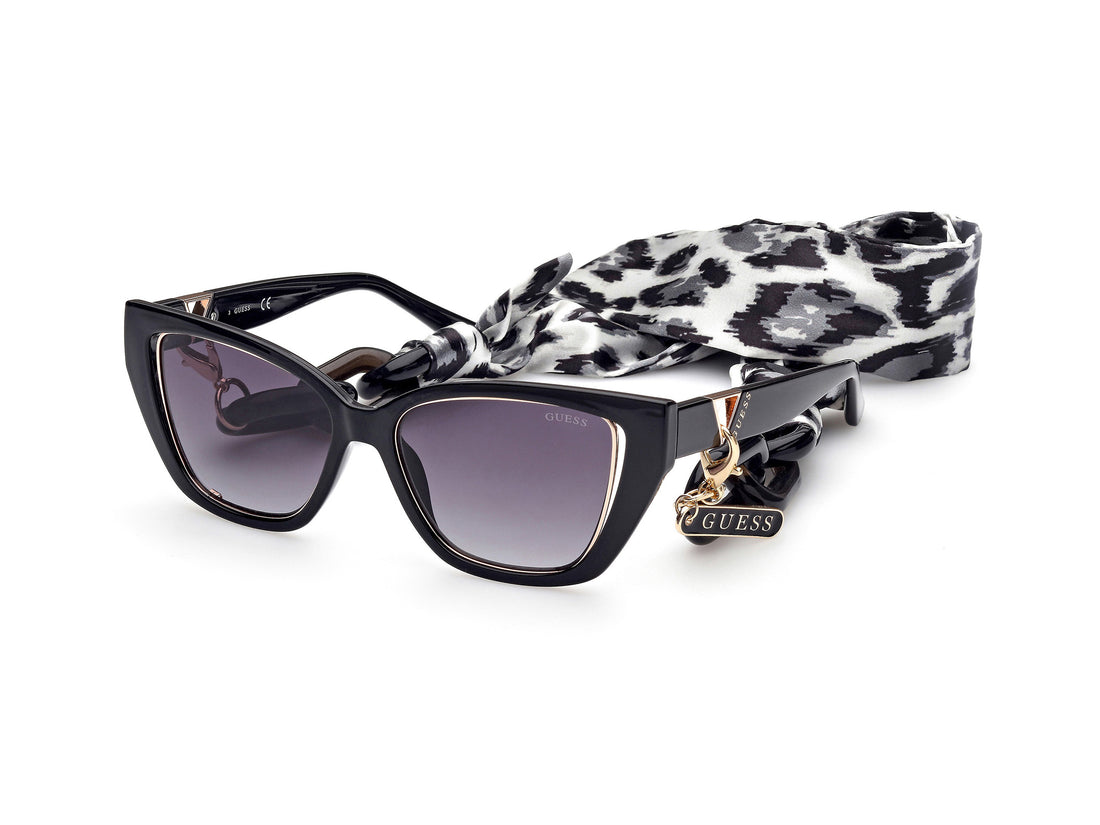 Solglasögon guess gu7816 01b cat eye femenino storlek 54mm - Huvudvy
