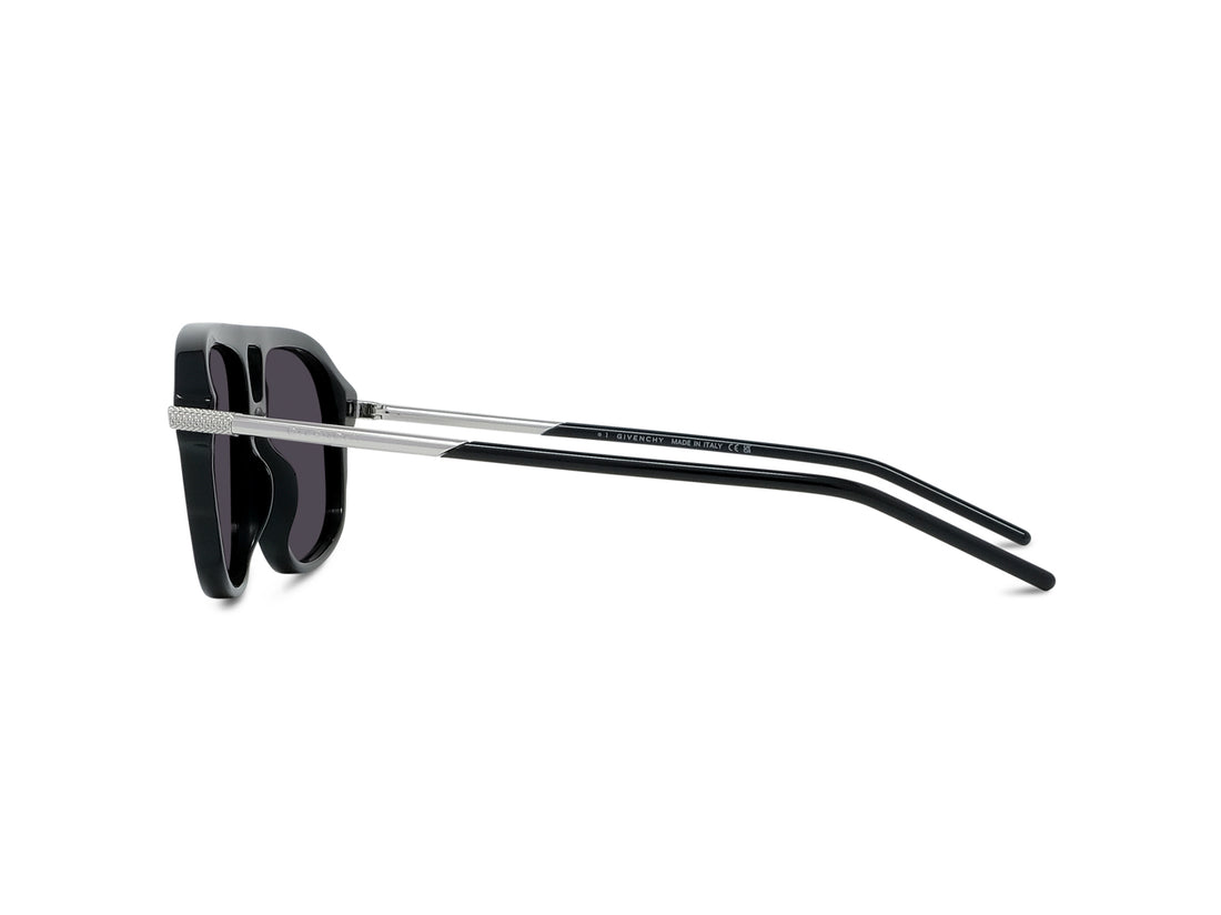 Sunglasses givenchy gv one gv40113i 01a black geometric masculino size 57mm - Detailed view