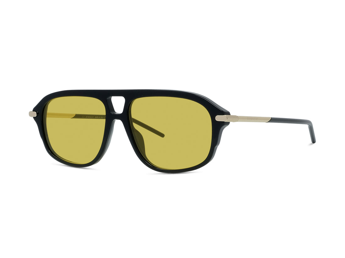 Sunglasses givenchy gv one gv40113i 01j black geometric masculino size 57mm - Main view