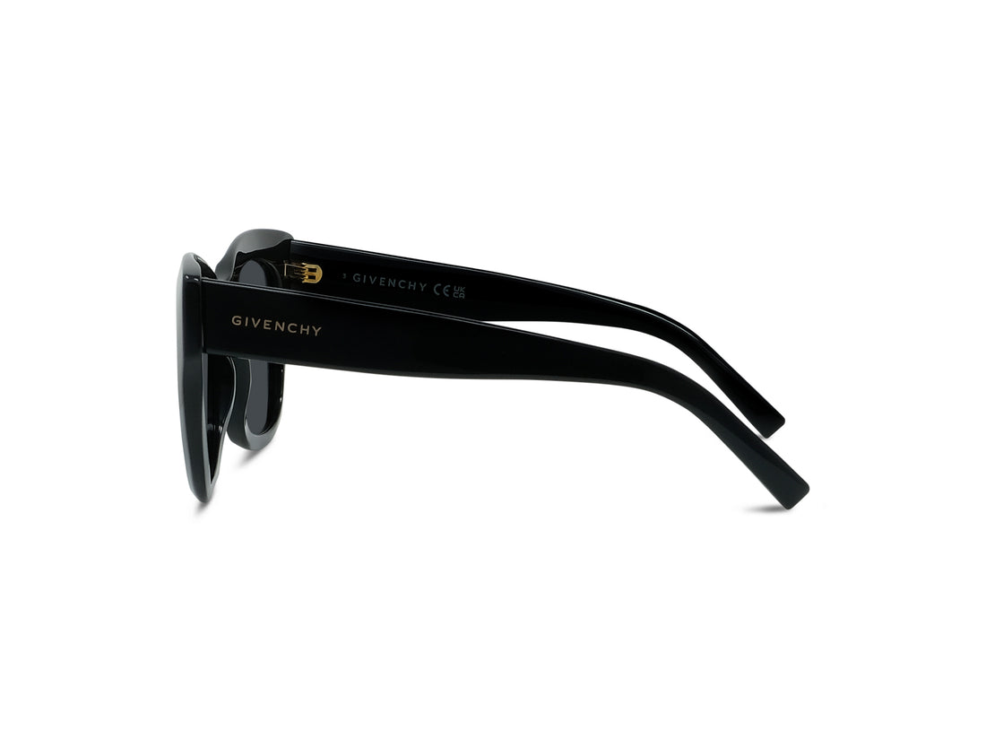Sunglasses givenchy city gv40130i 01a black geometric femenino size 53mm - Detailed view