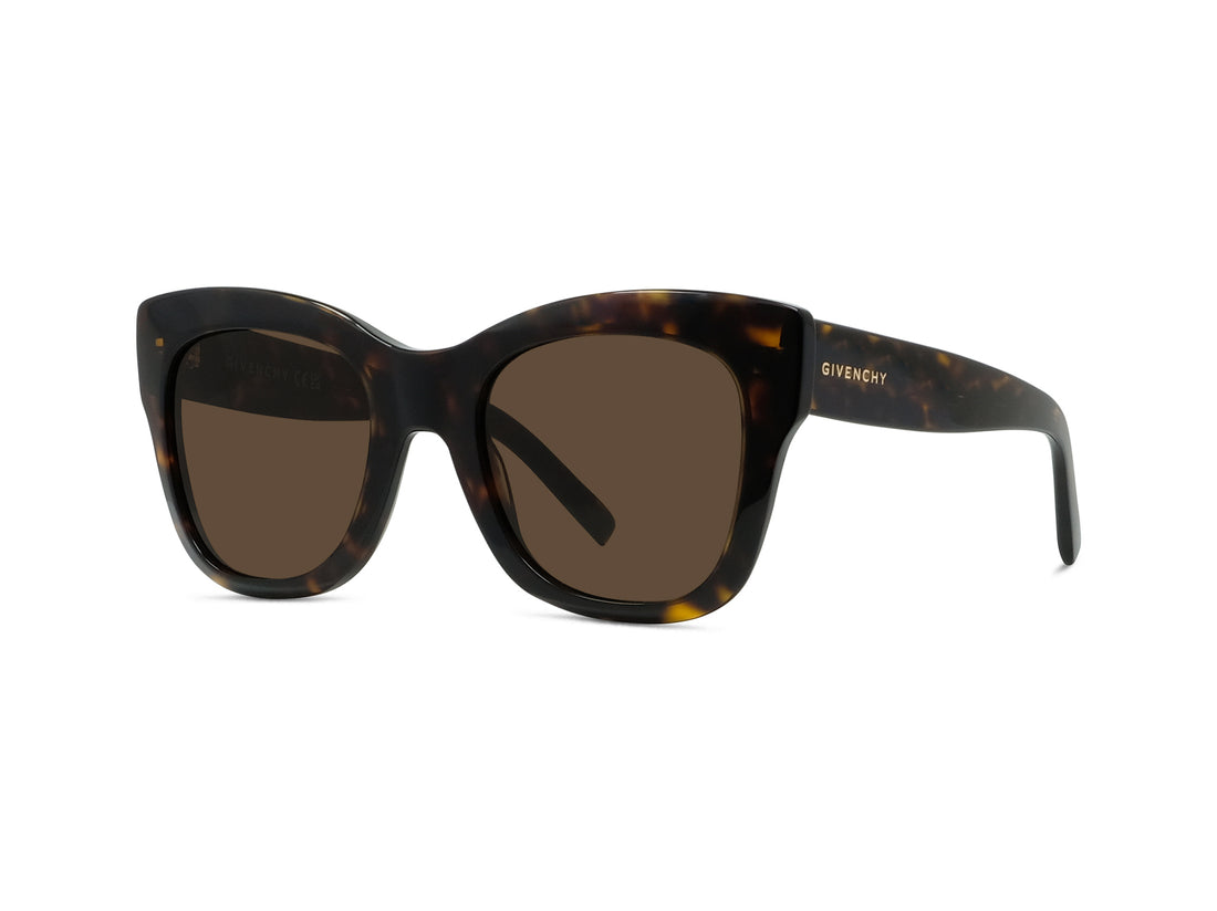 Sunglasses givenchy city gv40130i 52e havana geometric femenino size 53mm - Main view