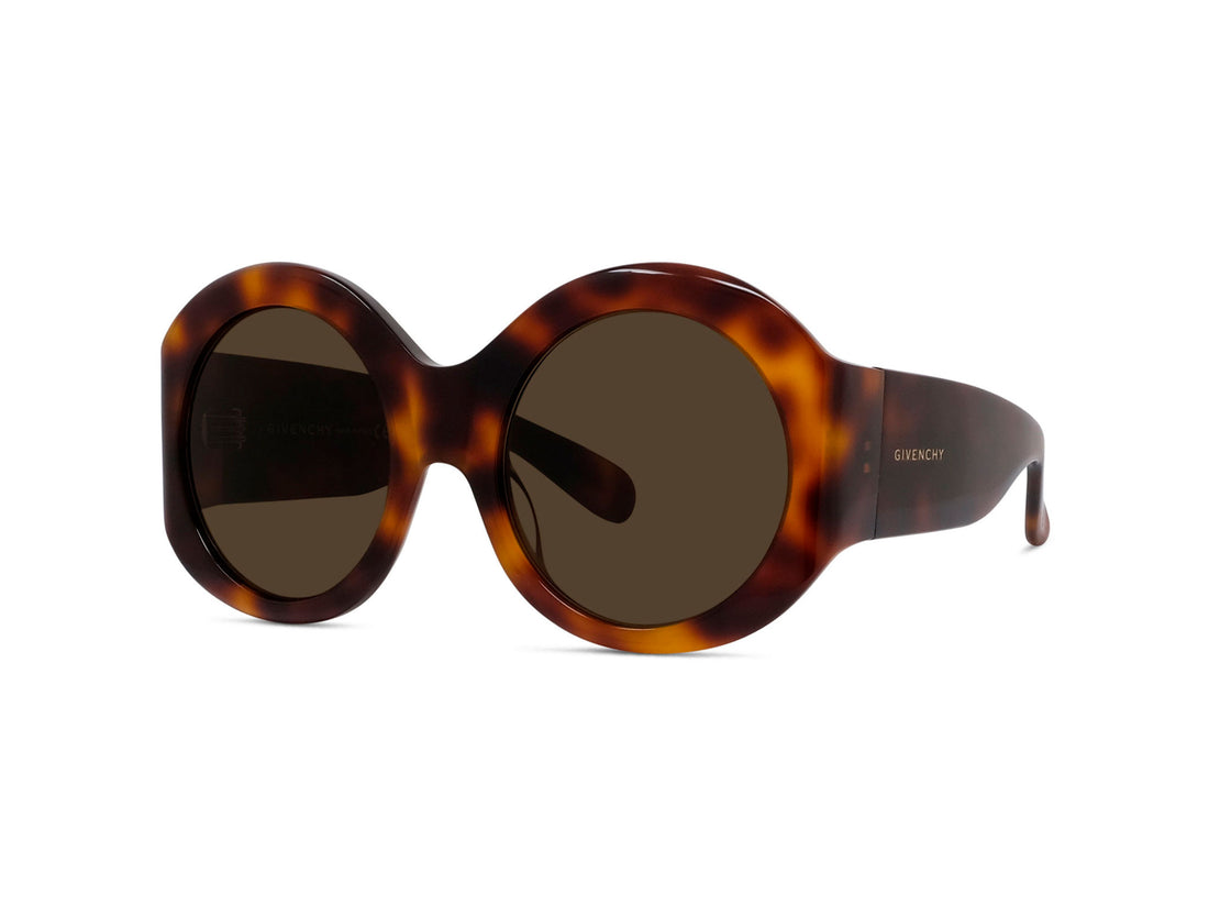Sunglasses givenchy cocoon gv40147i 53e havana round femenino size 56mm - Main view